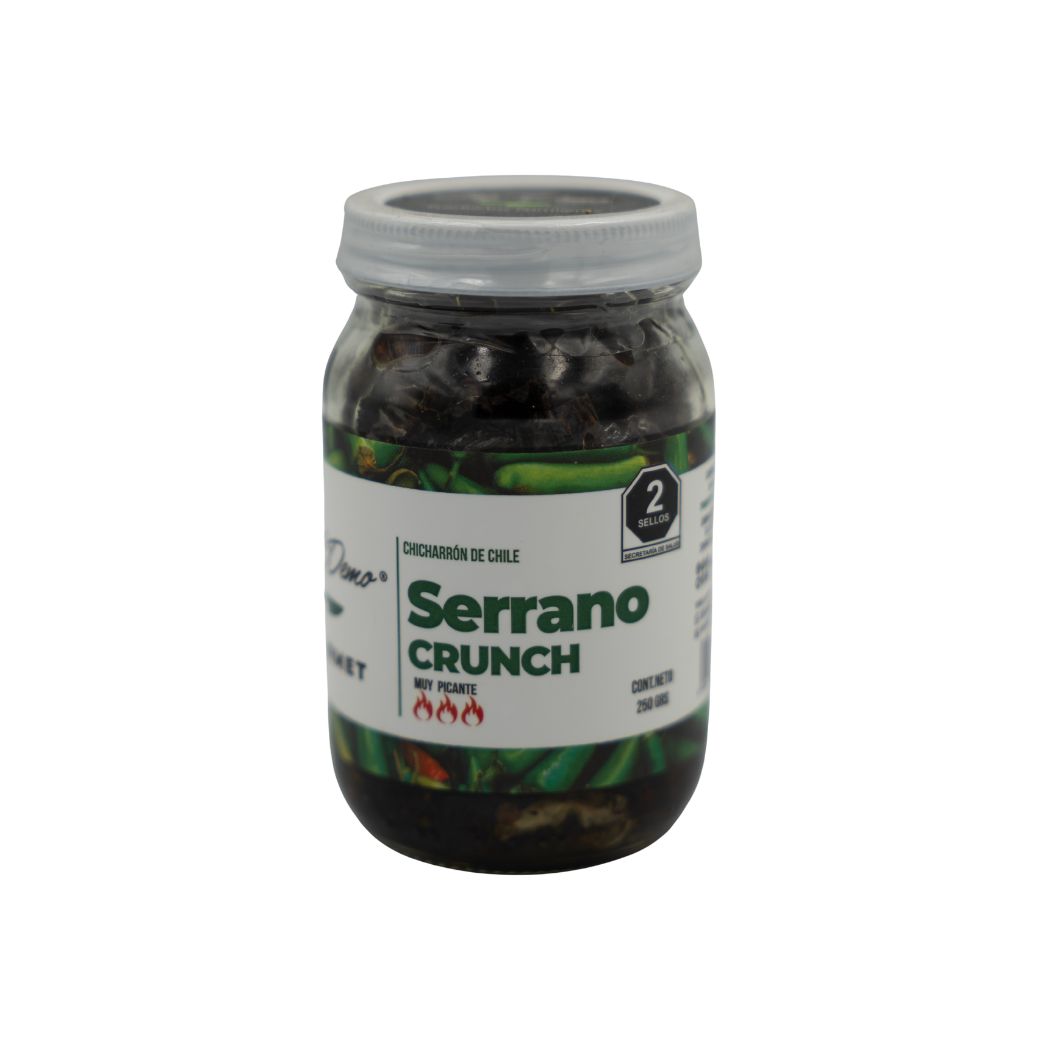 Frasco Salsa Serrano Crunch 150g