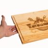 Tabla para Picar en Madera de Pino El Rey de la Parrilla - Imagen 3