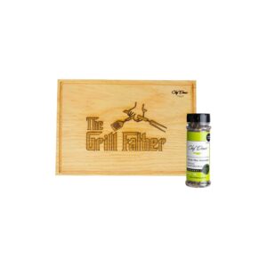 Tabla para Picar en Madera de Pino The Grill Father