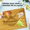 Kit 3 Tablas Parrilleras Grabadas a Laser CHEF DEMO - Imagen 6