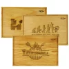 Kit 3 Tablas Parrilleras Grabadas a Laser CHEF DEMO