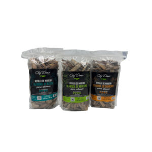 Kit con 3 Bolsas de Astillas de 850g c/u