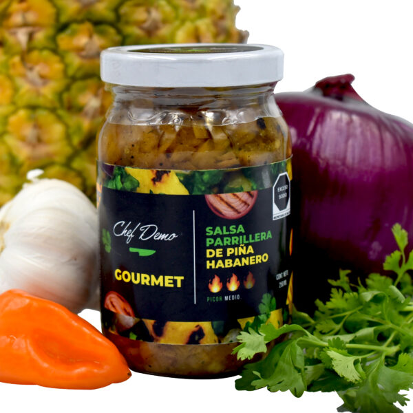 Salsa Parrillada Piña Habanero - Imagen 4
