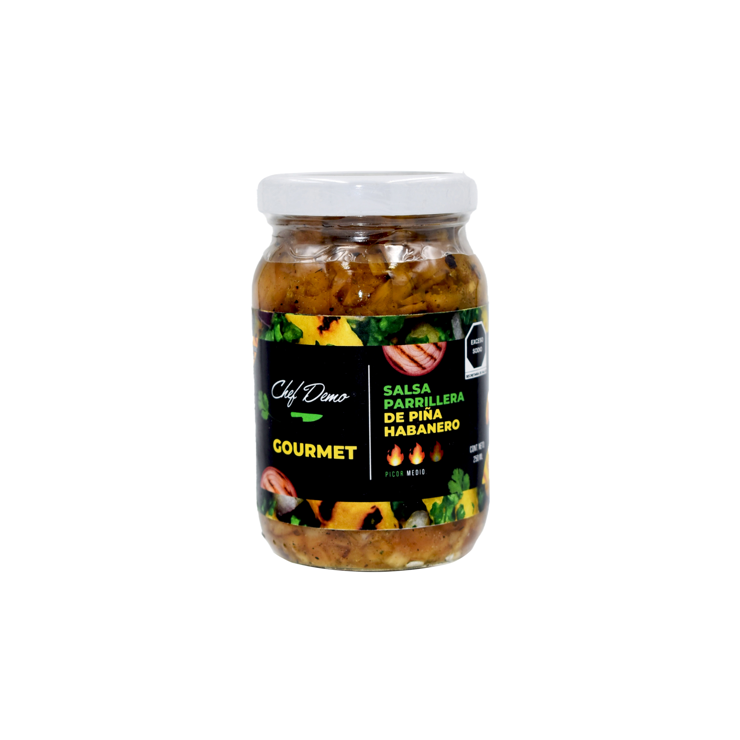 Salsa Parrillada Piña Habanero